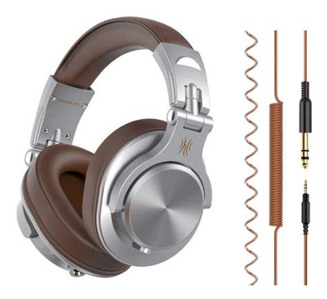 Headphone Fone De Ouvido Dj Oneodio Prata A71 Profissional Frete grátis