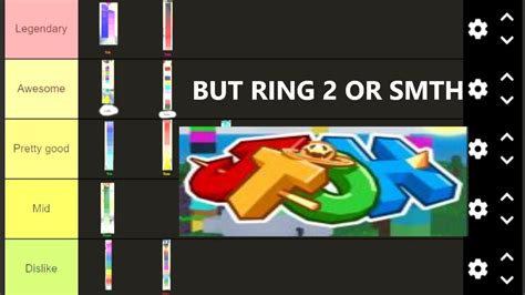 Ranking Every Ring 2 Tower In Jtoh Youtube