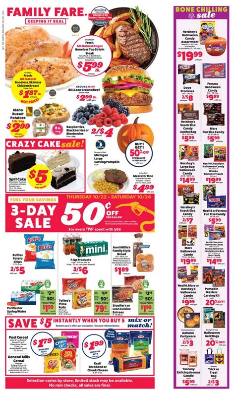 Family Fare Weekly Ad Oct 18 – Oct 24, 2020