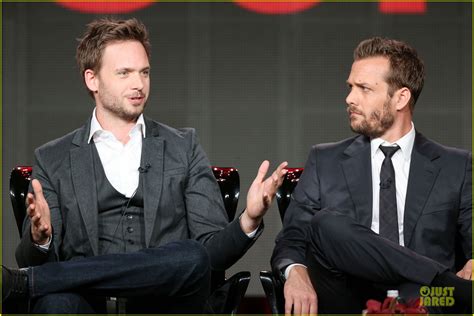 Patrick J Adams Gabriel Macht Suits Tca Panel Photo