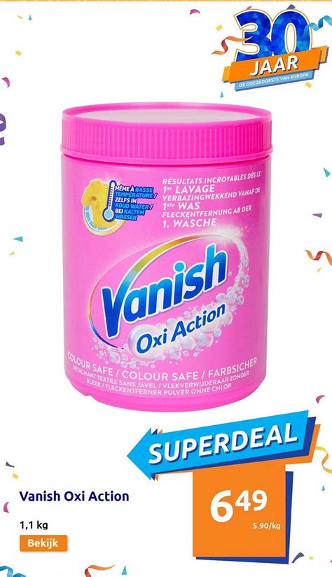 Vanish Oxi Action Aanbieding bij Action - 1Folders.nl