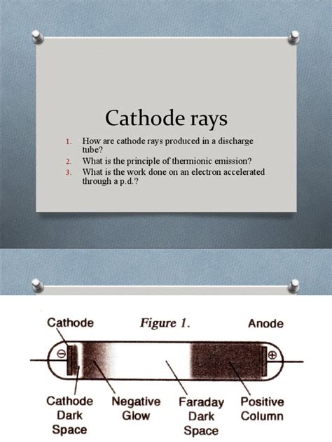 Cathode Rays | PDF | Vacuum Tube | Cathode 