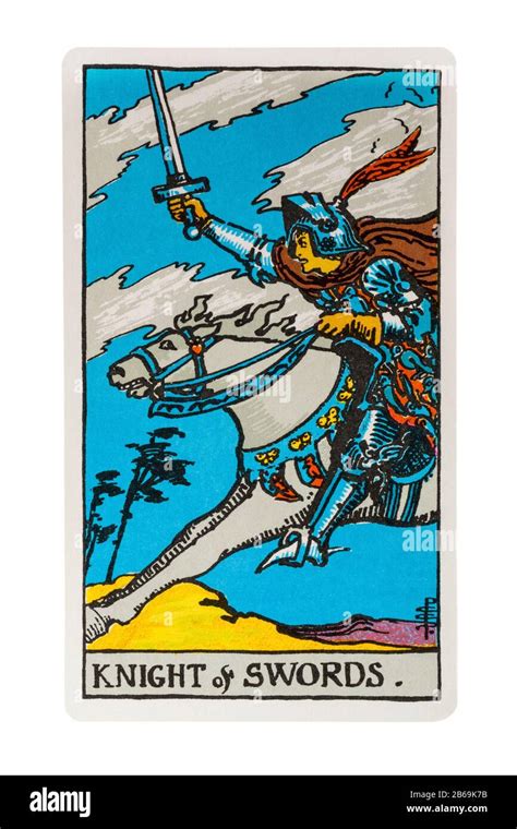 Knight Of Swords Tarot Card Hi Res Stock Photography And Images Alamy