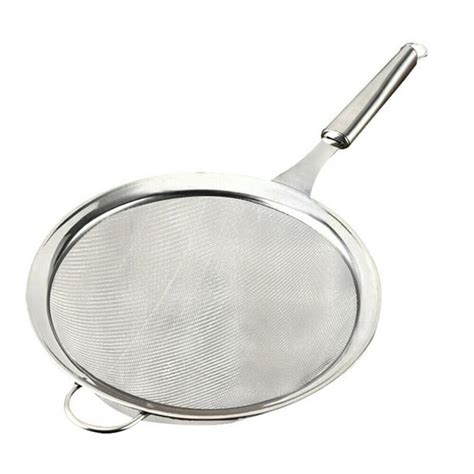 Stainless Steel Multifunction Flour Filter Practical Fine Mesh Strainer