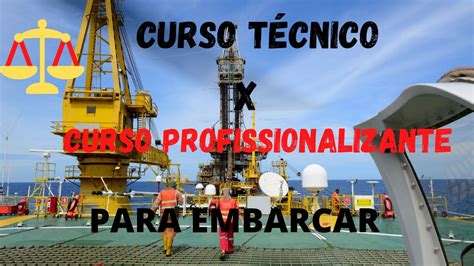 Curso técnico ou curso profissionalizante para trabalhar embarcado