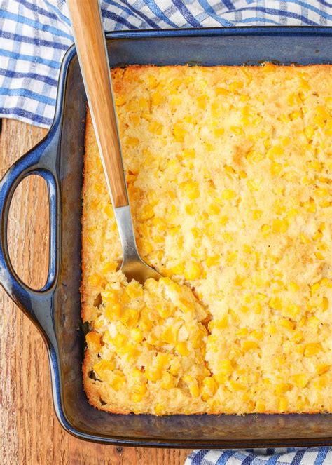 Scalloped Corn Vegetable Recipes