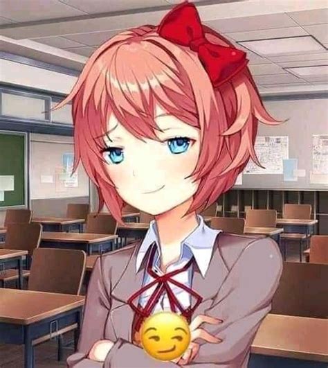 Smug Sayori Meme Generator Imgflip