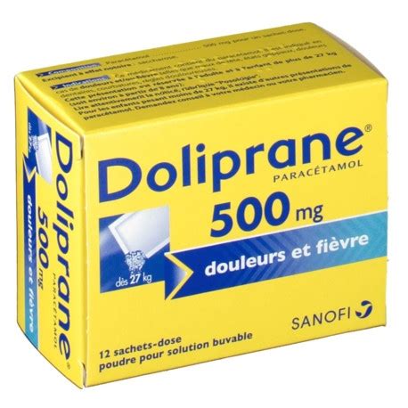 Doliprane Mg Poudre Sachets Pharmaj