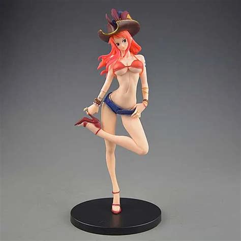 Anime Nami One Piece Flag Diamond Ship Nami Sexy Bikini Pirate Ver Pvc