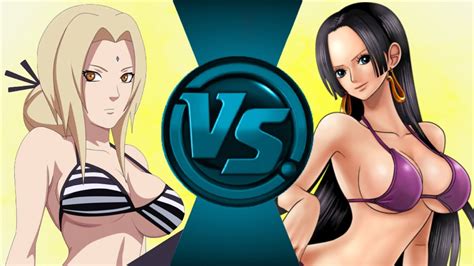 Tsunade Vs Boa Hancock ͡° ͜ʖ ͡° Naruto Vs One Piece Salt Assault Youtube