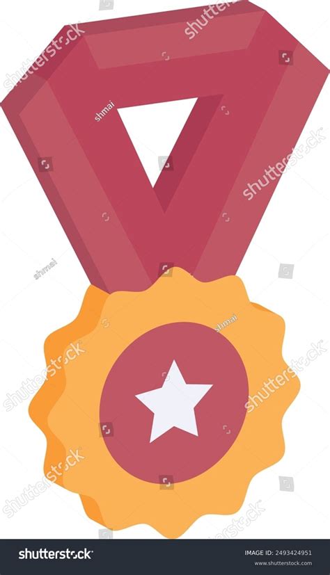 Medal Valor Battlefield Isometric Concept Bravery Stock Vector (Royalty Free) 2493424951 ...