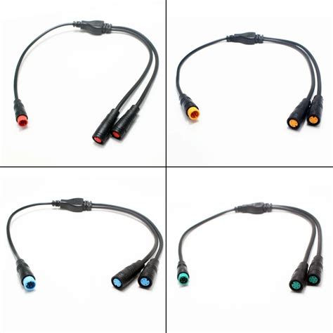 Pin Electric Bicycle Cable Splitter Electric Scooter Cable Splitter