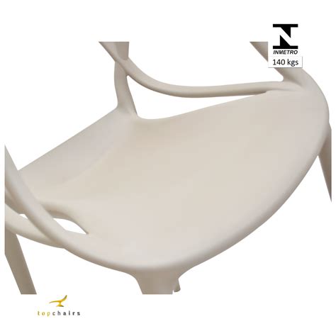 Kit 12 Cadeiras Allegra Nude MadeiraMadeira