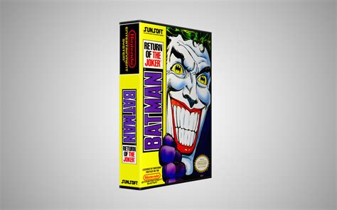 Gaming Relics Nintendo NES Batman Return Of The Joker