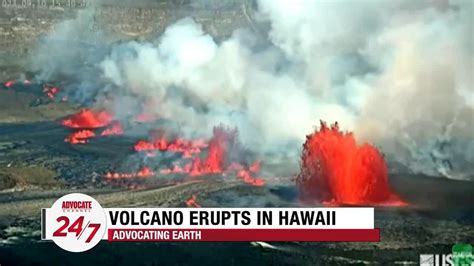 Hawaiis Kilauea Volcano Is Erupting Again