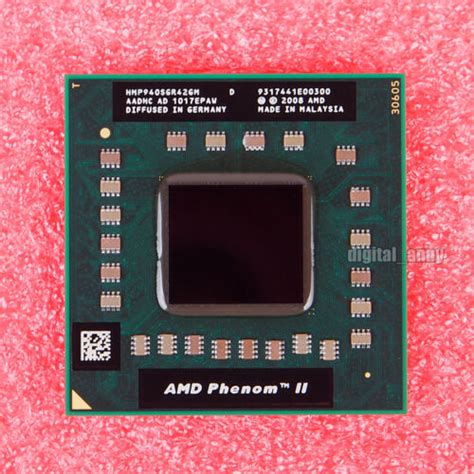 Amd Phenom Ii P Ghz Quad Core Cpu Processor Hmp Sgr Gm Socket