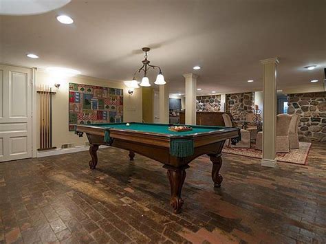 Finished basement stone foundation | Whitmore lake, Zillow, Finishing ...