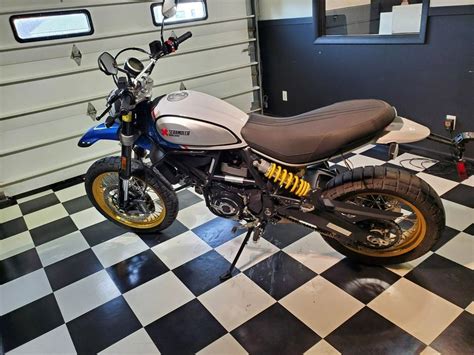 Ducati Scrambler Desert Sled Sparking Blue For Sale In Macedon Ny