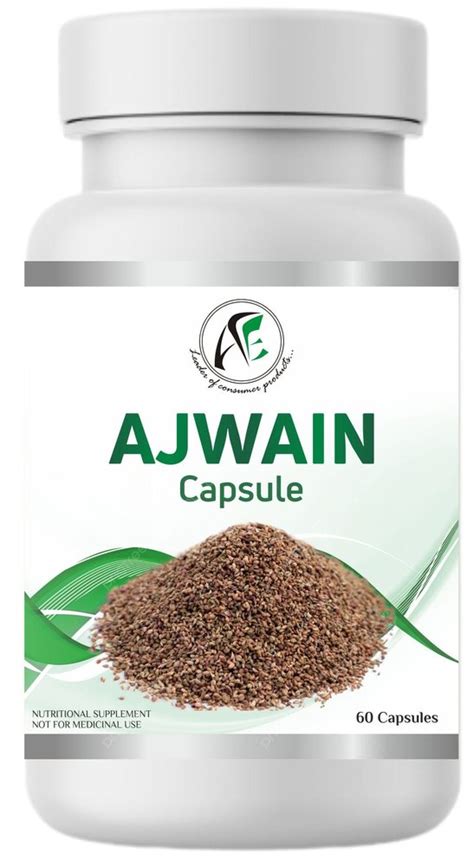 Ajwain Herbal Capsules At Rs Bottle Ajwain Extract Capsule In