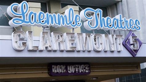 Roll the credits: Claremont’s Laemmle theater may close for good - The ...