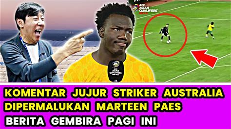 Komentar Lucu Striker Australia Marteen Paes Permalukan Striker Bayer