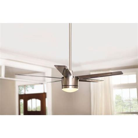 Home Decorators Collection Merwry In Led Indoor Brushed Nickel