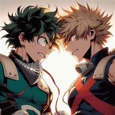 Deku VS. Bakugo by PrincessShay09 on DeviantArt