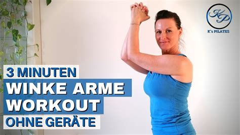 Minuten Sch Ne Arme Workout Anf Nger Straffe Arme Ohne Ger Te F R