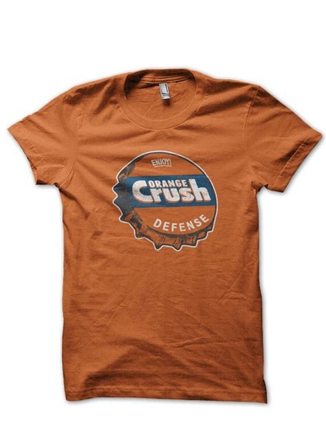 Denver Broncos Shirt Orange Crush Defense By Colorredclothing