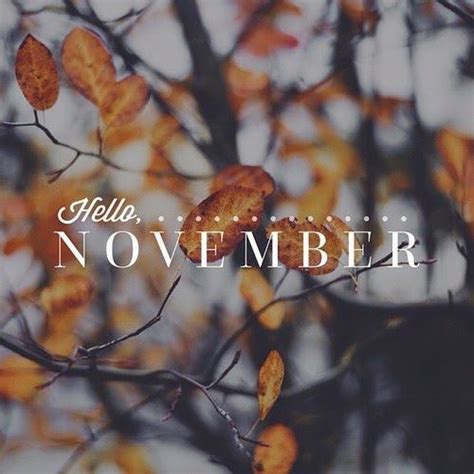 Hello November Quote Pictures, Photos, and Images for Facebook, Tumblr ...