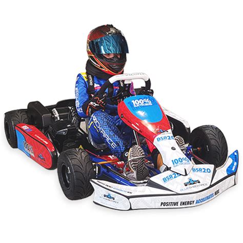 Electric Racing Karts Blue Shock Race Electric Karts