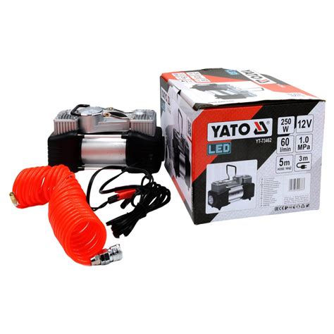 Kompresor Samochodowy 250W Yato YT 73462 za 159 61 zł z Gdańsk