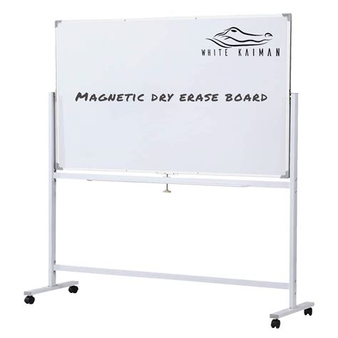 Buy White Kan Dry Erase Magnetic Whiteboard W Stand Double Sided