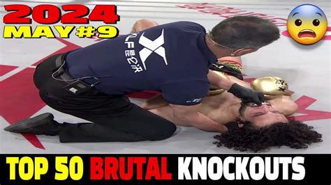 Top 50 Brutal Knockouts In MAY 2024 9 MMAMuay ThaiKickoxingBoxing