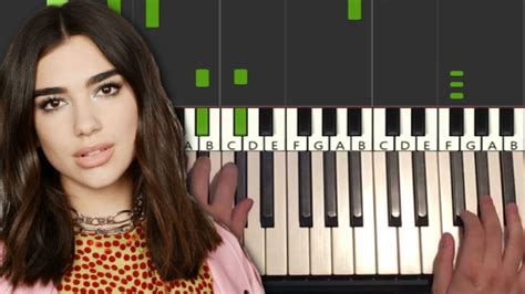 Dua Lipa Homesick Piano Tutorial Lesson Youtube