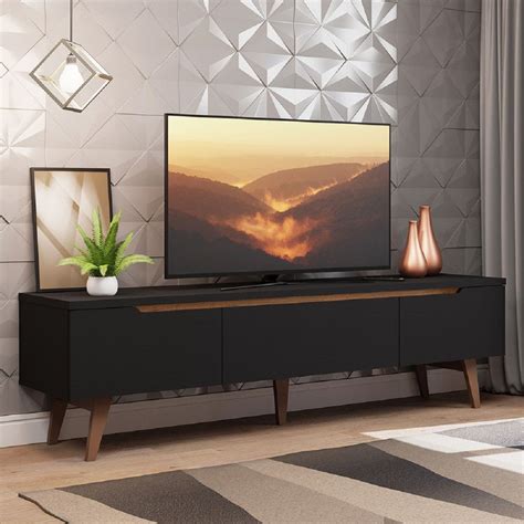 Mueble Para Tv Madesa Reims Hasta Color Negro Coppel