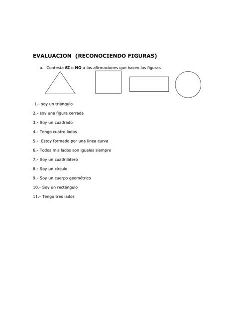 PDF Evalucion De Reconocimiento De Figuras Geometricas DOKUMEN TIPS