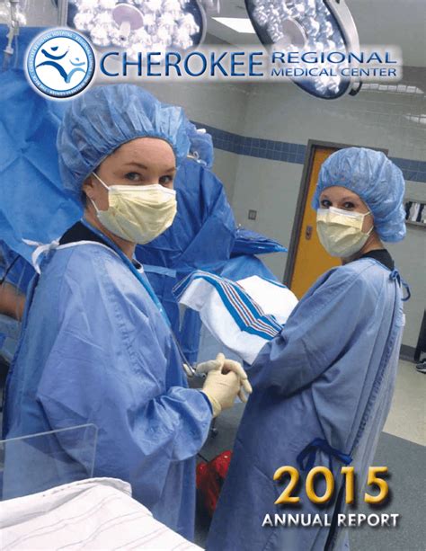 annual report - Cherokee Regional Medical Center