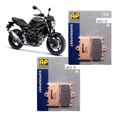 Kit Pastilhas De Freio Diant Suzuki Sv 650 Ap Racing Sinter Frete grátis