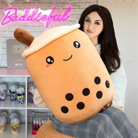 Jumbo Boba Plush Biggest Size Baddieful Co