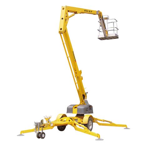 Haulotte 4527 A 45 Ft Electric Articulating Towable Boom Lift