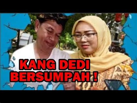 Kang Dedi Mulyadi Sebut Aneh Sang Istri Ingin Pisah Begini Pesan Pilu