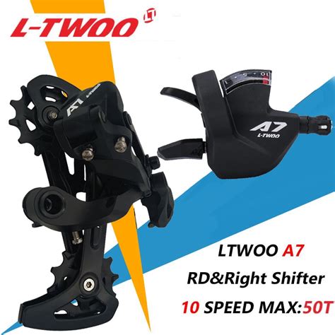 Ltwoo A7 Elite Version 10 Speed Trigger Shifter Rear Derailleur Rd 4250t Groupset Compatible