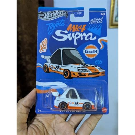 Hot Wheels Toyota Supra Mk4 1994 Tuned Gulf Shopee Malaysia