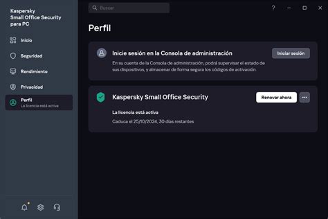 Conexión del equipo a la Consola de administración de Kaspersky Small