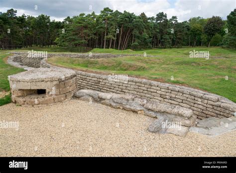 The trenches at Vimy Ridge in France Stock Photo - Alamy