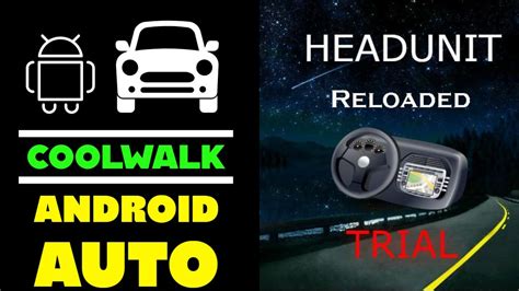 Android Auto Coolwalk With Headunit Reloaded Dpi Changes Youtube