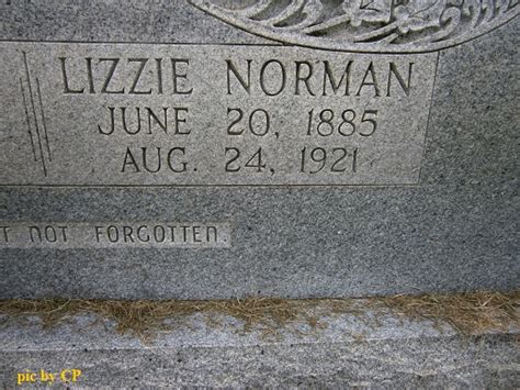 Cora Elisabeth Lizzie Norman Winsett Memorial Find A Grave