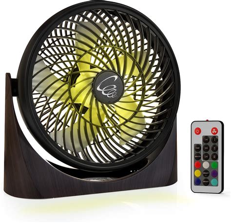 Comlife Inch Table Fan With Remote Control Usb Powered Desk Fan With