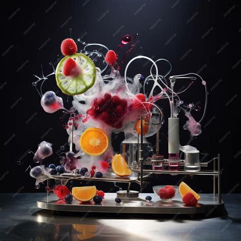 Premium Photo | Molecular Gastronomy Artificer Mastering Edible